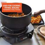 IMUSA Black Single Electric Burner