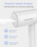 BEAUTURAL Portable Clothes Steamer for Wrinkles