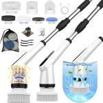 Electric Spin Scrubber with 7 Brush Heads