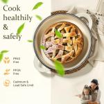 Overmont 5.5QT Enameled Cast Iron Dutch Oven