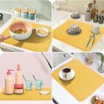 GeeRic Super Absorbent Microfiber Dish Drying Mat