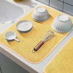 GeeRic Super Absorbent Microfiber Dish Drying Mat