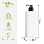 Suream 3-Pack Refillable Pump Bottles, 16.9oz