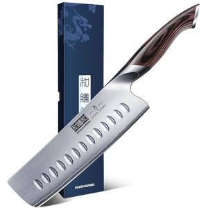HOSHANHO 7-Inch Japanese Nakiri Chef Knife