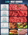 5.0 Upgrader Electric Meat Grinder - 3500W Motor