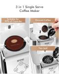 SIFENE 3-in-1 Single Serve Coffee Brewer