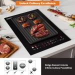 Empava 2-Burner Induction Cooktop with Glass Top