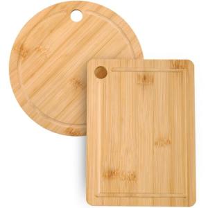 Donxote Mini Bamboo Cutting Board Set of 2