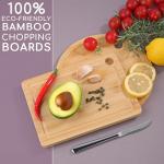 Donxote Mini Bamboo Cutting Board Set of 2