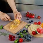 Donxote Mini Bamboo Cutting Board Set of 2