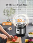 COMFEE' 9-in-1 Compact Rice Cooker 8 Cups