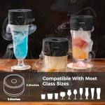 Electric Whiskey Smoker Kit with Built-in Lighter