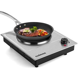 CUSIMAX Portable Electric Hot Plate, 1500W Burner