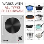 CUSIMAX Portable Electric Hot Plate, 1500W Burner
