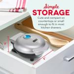 DASH Mini Waffle Maker for Easy Keto Chaffles