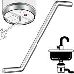 Garbage Disposal Wrench Tool for InSinkErator