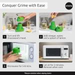 Dragon Microwave Cleaner - Steam Away Grime Fast!