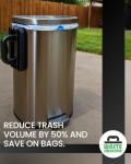 Manual Trash Compactor Tool – Space-Saving Garbage Press