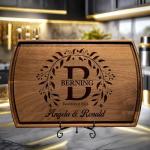 Personalized Cutting Board - Perfect Wedding Gift