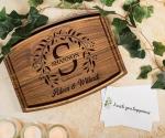 Personalized Cutting Board - Perfect Wedding Gift