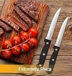 7-Piece High Carbon Stainless Steel Steak Knife Set