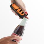 Orange Ninja Mini Knife Sharpener with Bottle Opener