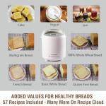 KITCHENARM 19-in-1 Bread Machine with Gluten Free Option