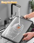 Large Stainless Steel Cutting Board with Non-Slip Edge