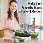 12-in-1 Vegetable Chopper with 7 Blades
