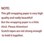 Gold Wrapping Paper Roll - Jumbo 30 Inch