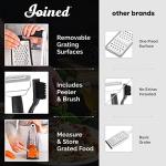 Cheese Grater and Garlic Crusher 2-in-1