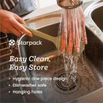 Starpack Premium Heat-Resistant Silicone Spoonula Spatula