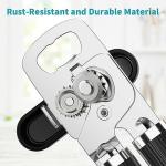 Ultrean Heavy Duty Manual Can Opener with Soft Grip