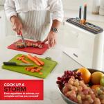 Smart Cutting Boards and Knife Set with Holder