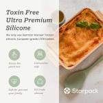 Starpack Premium Heat-Resistant Silicone Spoonula Spatula