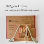 Starpack Premium Heat-Resistant Silicone Spoonula Spatula