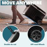 EUHOMY Portable 12V Refrigerator and Freezer