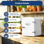 YSSOA 9-Can Portable Mini Fridge and Warmer
