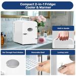 YSSOA 9-Can Portable Mini Fridge and Warmer