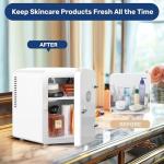 YSSOA 9-Can Portable Mini Fridge and Warmer