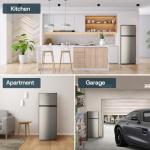 Upstreman 7.7 Cu.Ft. Double Door Refrigerator