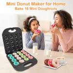 Mini Donut Maker Machine with Non-Stick Surface