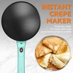 Instant Electric Crepe Maker with Non-stick Surface