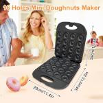Mini Donut Maker Machine with Non-Stick Surface