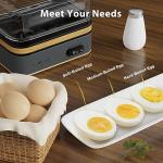 Evoloop Electric Egg Cooker for 6 Eggs