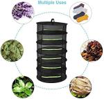 Collapsible 6-Layer Herb Drying Rack with Zipper