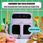 CRUX Marshmello 8QT Digital Air Fryer, Lavender