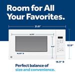 GE 1.4 Cu. Ft. Microwave Oven with Child Lock