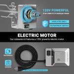 Electric Rotisserie Motor for Grills, 110V