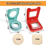 Vodolo Sandwich Maker with 2 Kids' Lunch Cutters